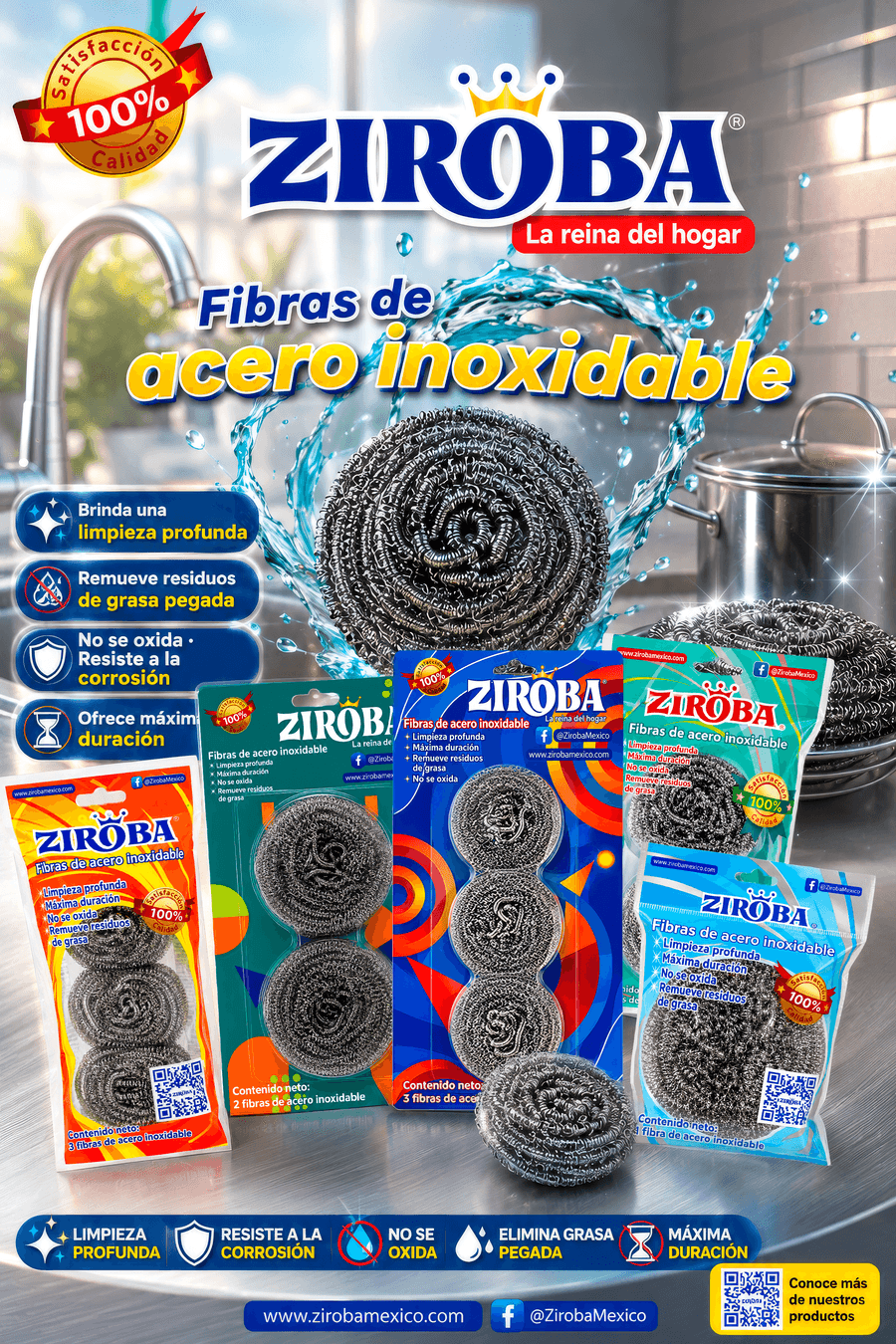 Fibras de Acero Inoxidable