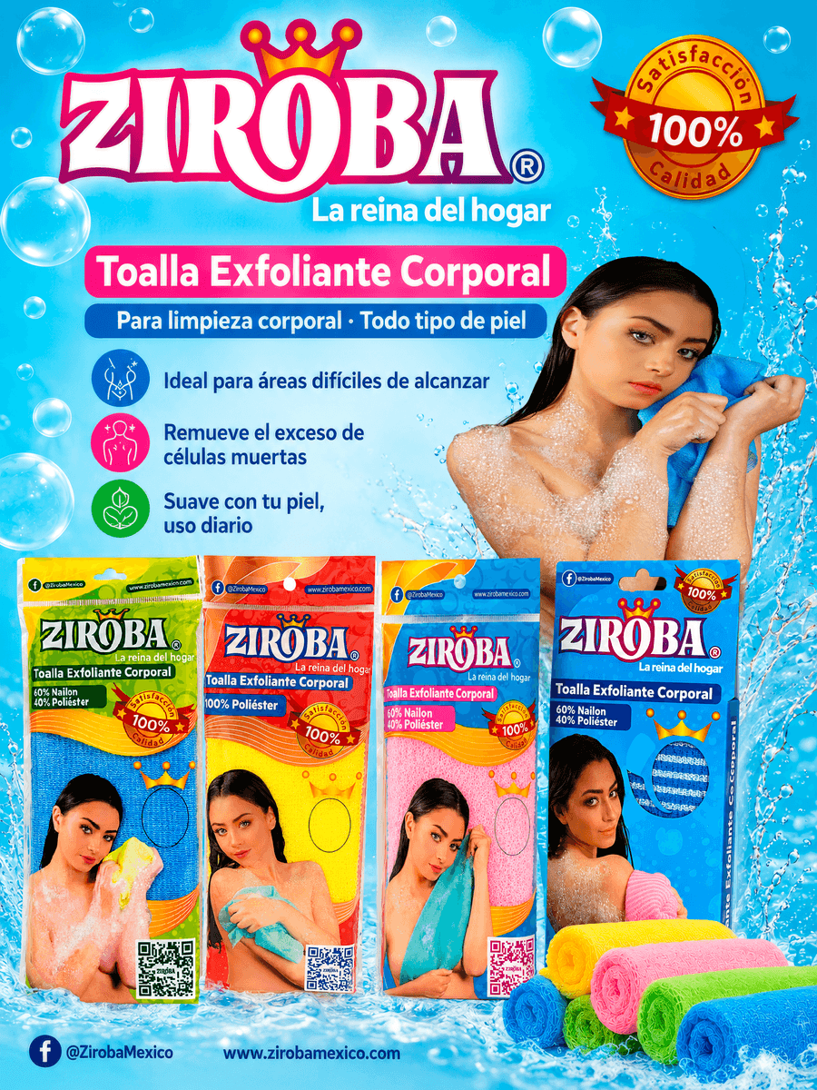 Toalla Exfoliante Corporal